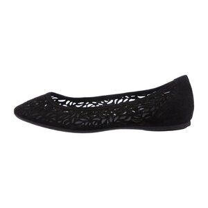 DIANE VON FURSTENBERG Suede Semi-Pointed Toe Flats - Pre loved​​​